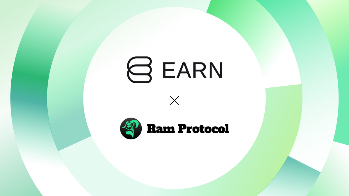 Earn Network Partners with Ram Protocol to Introduce Staking Pools for $RAM