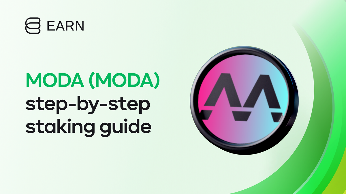DeFi Staking: Guide for MODA (MODA) staking pools