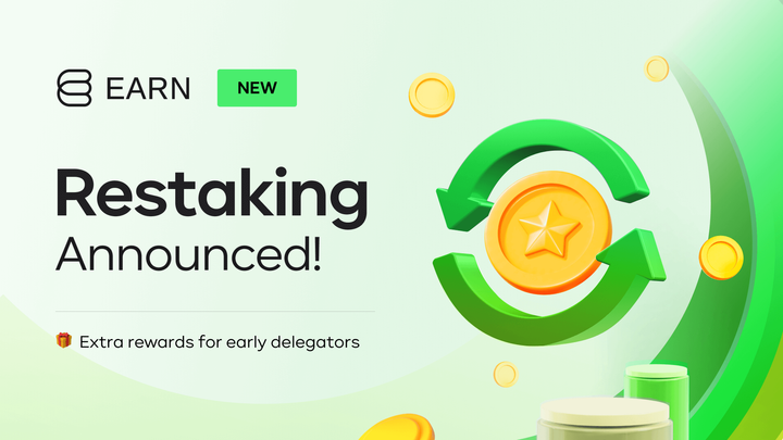 Earn Network Restaking announced