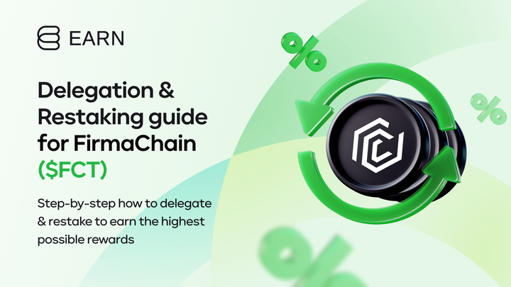 FirmaChain (FCT) - Delegation & Restaking guide