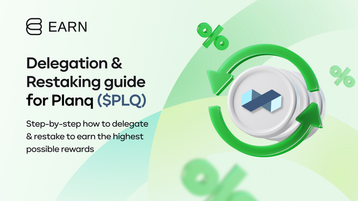 Planq (PLQ) - Delegation & Restaking guide