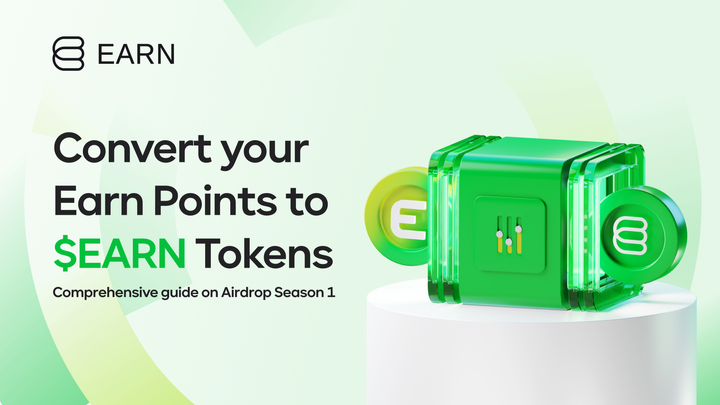 Convert your Earn Points to $EARN Tokens